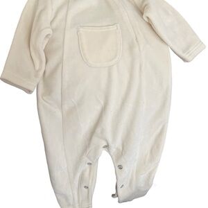 Zutano Cream Kids Footie One Piece